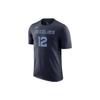 NBA Memphis Grizzlies Ja Morant T-shirt Dark Blue/Light Blue Men Streetwear DR6382-425