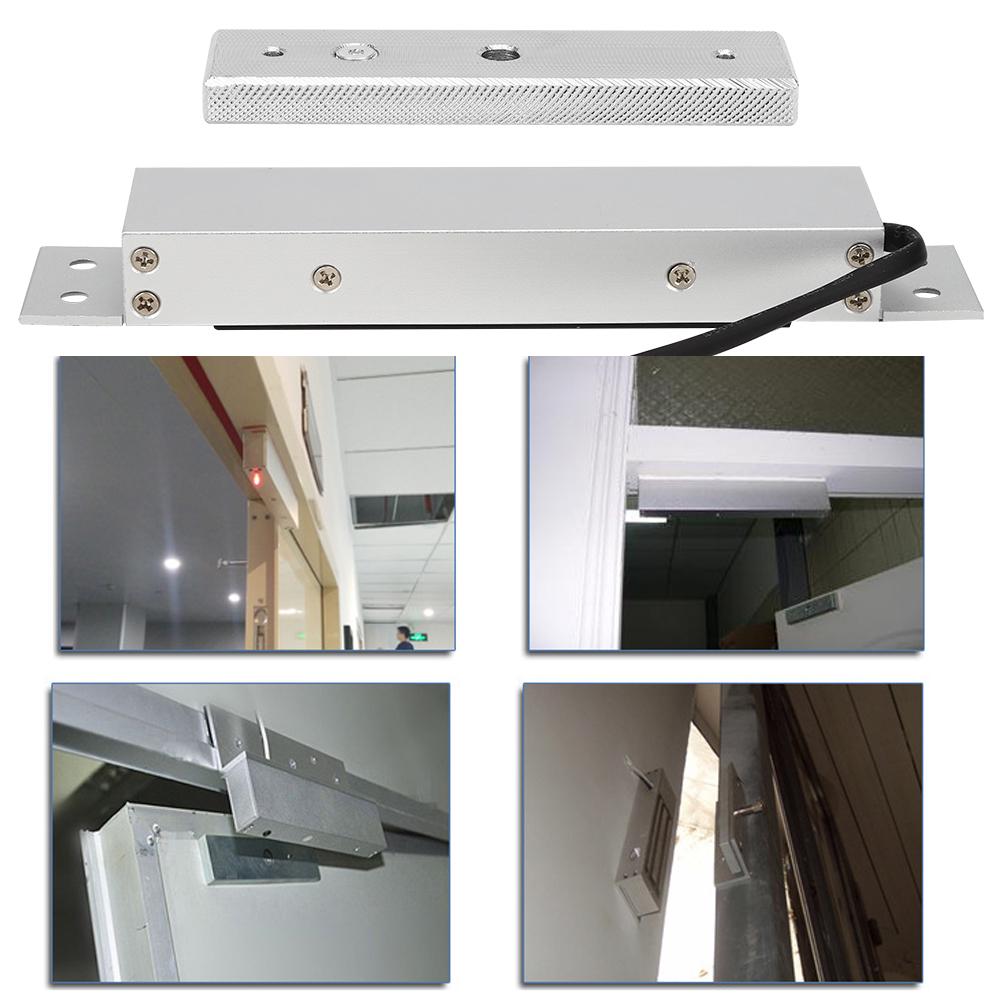 Forță de fixare a încuietorii electromagnetice DC12V 180 kg 397 lb pentru controlul accesului la o singură ușă