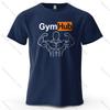 Gymhub Minimalist Printed Casual Short Sleeved New Personalized Mens And Womens Soft And Skin Friendly Fashionable Tshirt