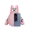 Multifunctional Backpack Women's Shoulder Bag Solid Color Small Bag