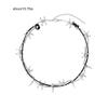 Stylish Gothic Thorn Necklace Adornment Perfect for Punk Style and Trendsetters Seeking Unique Accessories