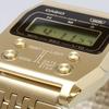 Casio Vintage Series A1100G-5 Unisex Digital Watch Gold Retro Design
