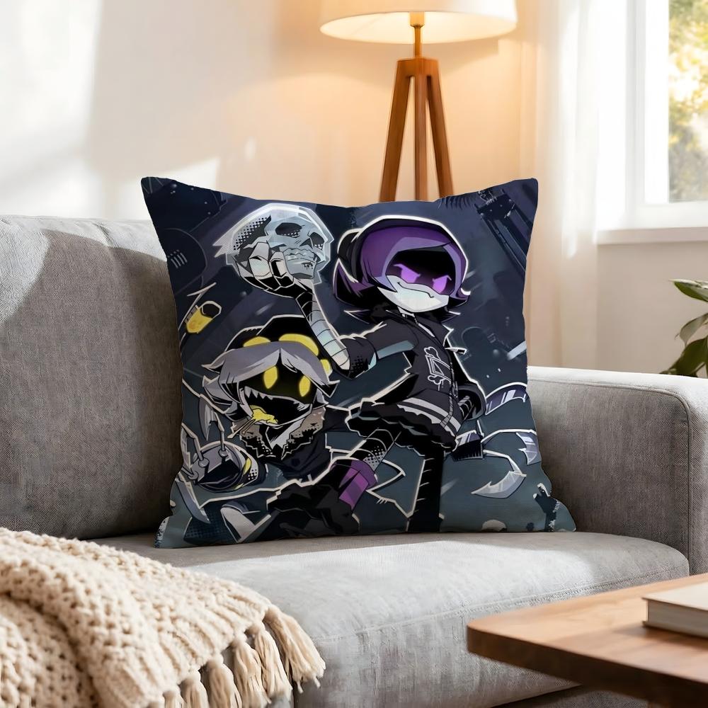 Cartoon Murder Drones Cushion Cover 1Pcs Decorative Covers Soft Cushion Case For Sofa Couch Decor 40X40 45X45 Pillowcases