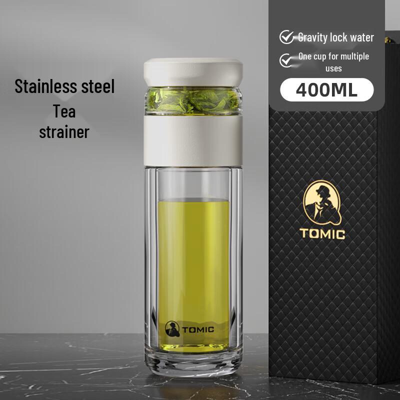 Temeco Glass Tea Infuser Cup 400ml