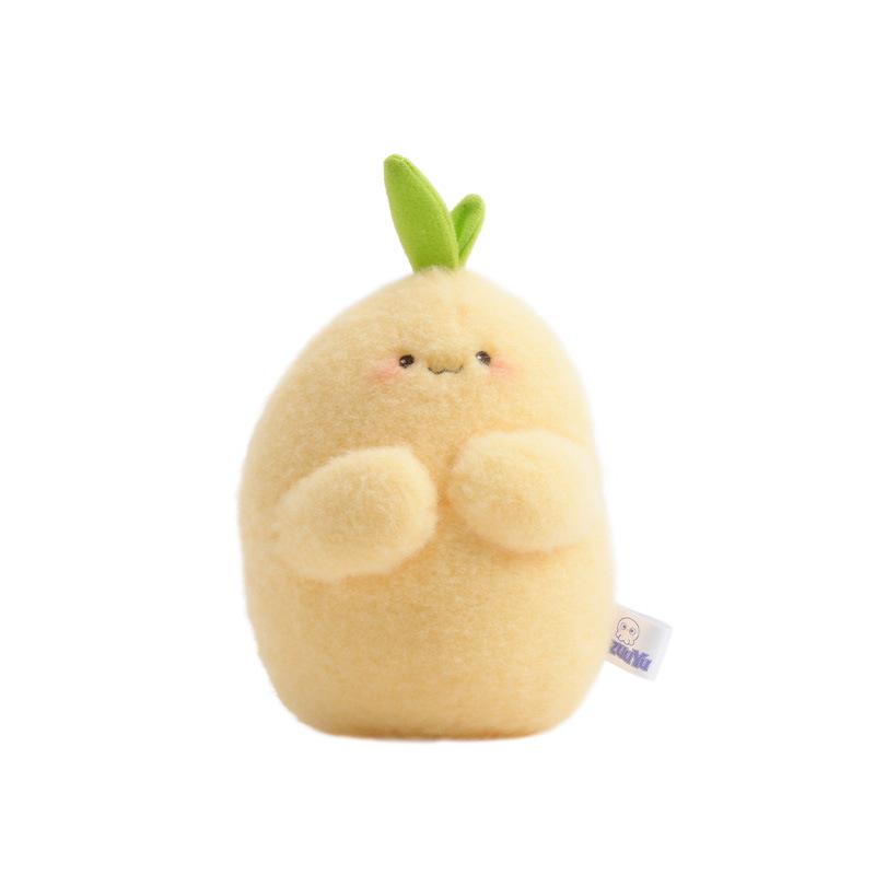 Vegetable Family Plush Toys Cute Ornament Doll Soothing Doll Keychain Birthday Gift
