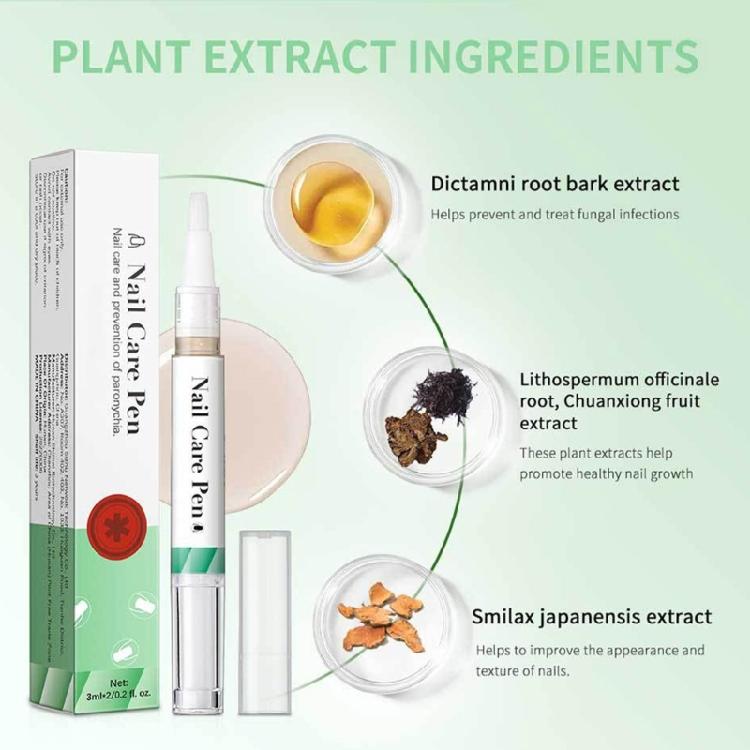 2x/Sada Péče o nehty Pero s olejem na kůžičku Pero s olejem na růst nehtů Péčující olej na nehty pro vyživené nehty na rukou i nohou