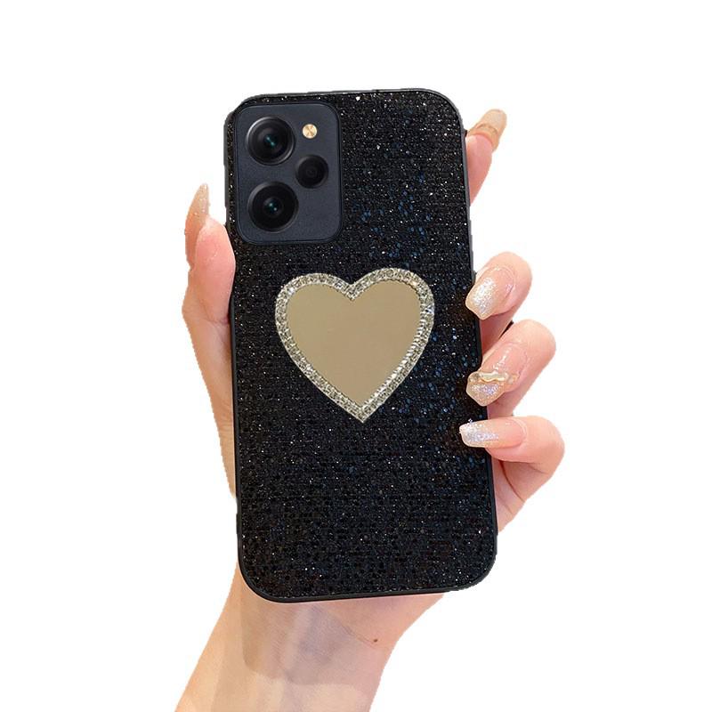 Sternenhimmel Glitzer Spiegel Weiche Hülle Schutzhülle für Xiaomi Redmi Note12 und Redmi13