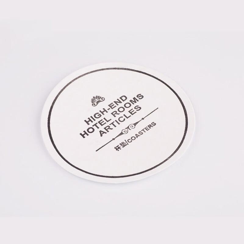 Hotel Disposable Absorbent Coasters