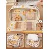 Capybara 2024 Large Capacity Pencil Case for Girls - Stylish Stationery Box for Primary & Junior High School