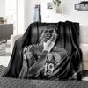 Yamal Fc Celebration Printed Flannel Breathable and Warm Blanket, a Stylish Home Gift, Suitable for Home, Office and Bedspread Use. 0710a11