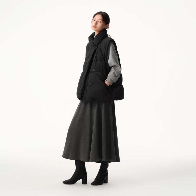 Broadcast Women's Reversible Stand Collar Down Vest