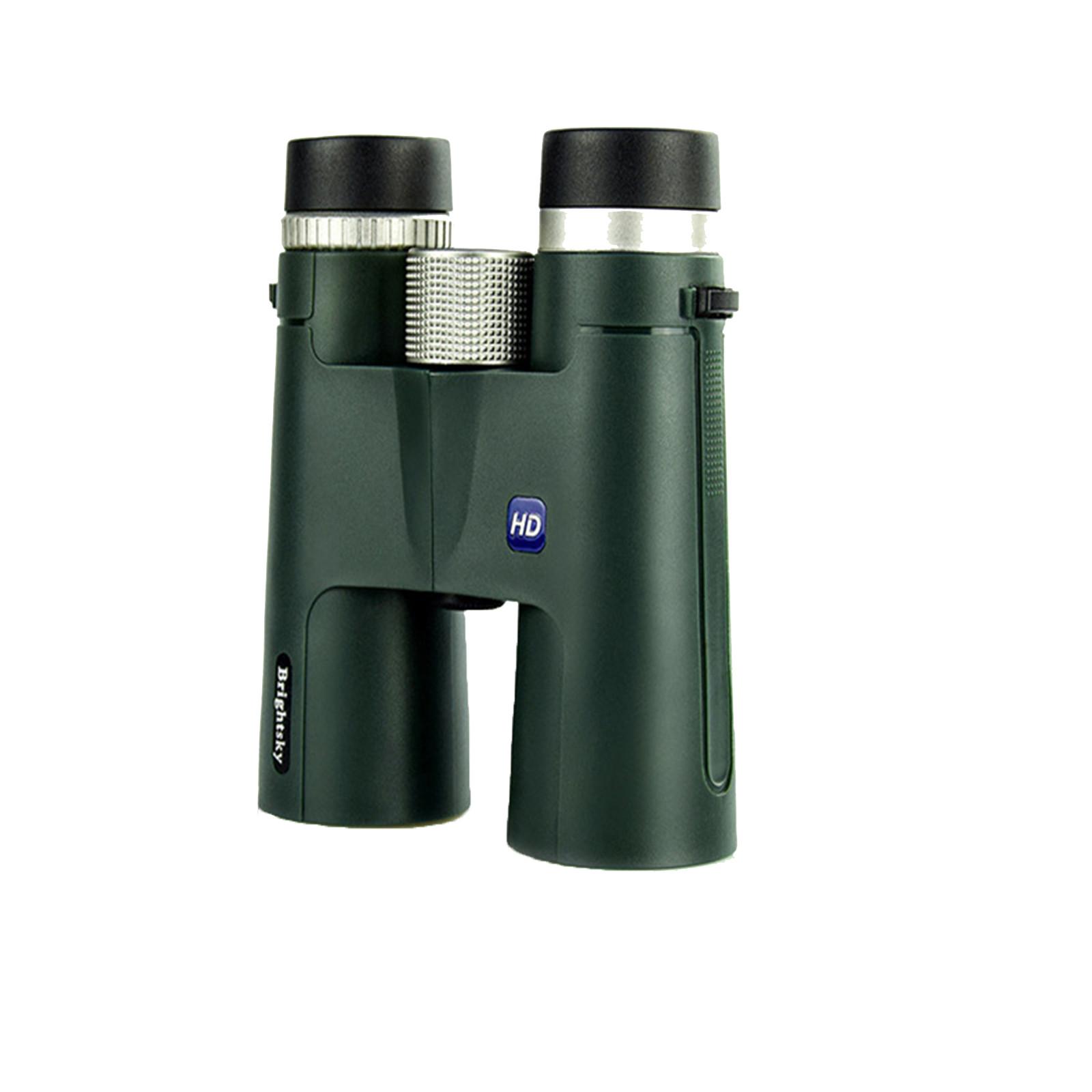 

10-кратний бінокль HD 12x42, телескоп із фіксованим збільшенням, портативні подарунки для дітей армія зелений колір