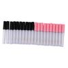 20pcs Empty Lip Gloss Tubes Containers Clear Mini Refillable Lip Balm Bottles with Wand Brush