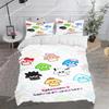 Fashion Game Splatoon Bedding Sets Comforter Duvet Cover Pillow Case 2-3 Pieces Sets Single Double Large Size Bedroom Decoration