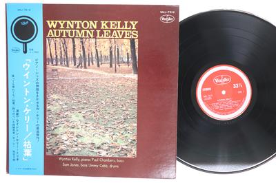 LP Record WYNTON KELLY  Autumn Leaves SMJ7519 VEE JAY 1961 Japan Obi Jazz Used