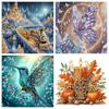 Special-Shaped Kit with Round Rhinestones for Adults DIY Home Wall Decor