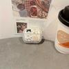Ins Transparent Cute Kitten Suitable for AirPods1/1st Generation Protective Case Apple Pro/1 Wireless Bluetooth Headset Cover