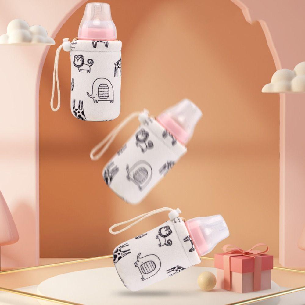 Baby Bottle Baby Feeding Milk Warmer Bottle Holder Kid Bottle Holder Thermal Mommy Clutch Bag  Baby