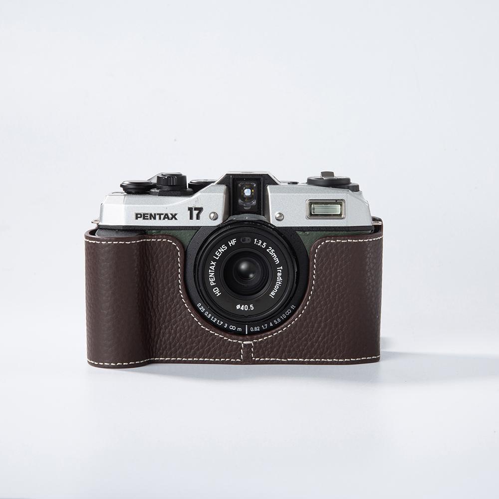 

Для PENTAX 17 Чехол Сумка для камеры Чехол Кожаный чехол для камеры Защитный чехол Ручная работа Натуральная Настоящая Кожа Чехол Сумка For PENTAX 17