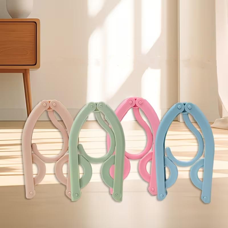 10Pcs/20Pcs Portable Folding Clothes Hangers for Travel and Business Trips, Multifunctional Clothes Hangers for Home Use