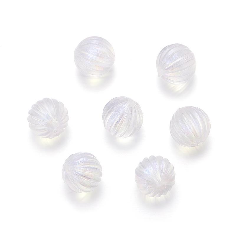 Laserbeschichtete Acryl-Herz- und Blumenperlen für DIY-Armbänder