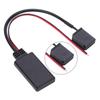 23cm Bluetooth AUX IN Adapter Module 12Pin Wireless Black Replacement for Opel Agila CD 70 Navigation