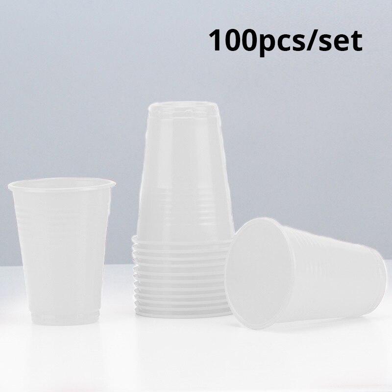 100pcs Disposable Plastic Cups Everyday Use Sturdy Plastic Party Cups For All Occasions Available In Many Color Party Supplies