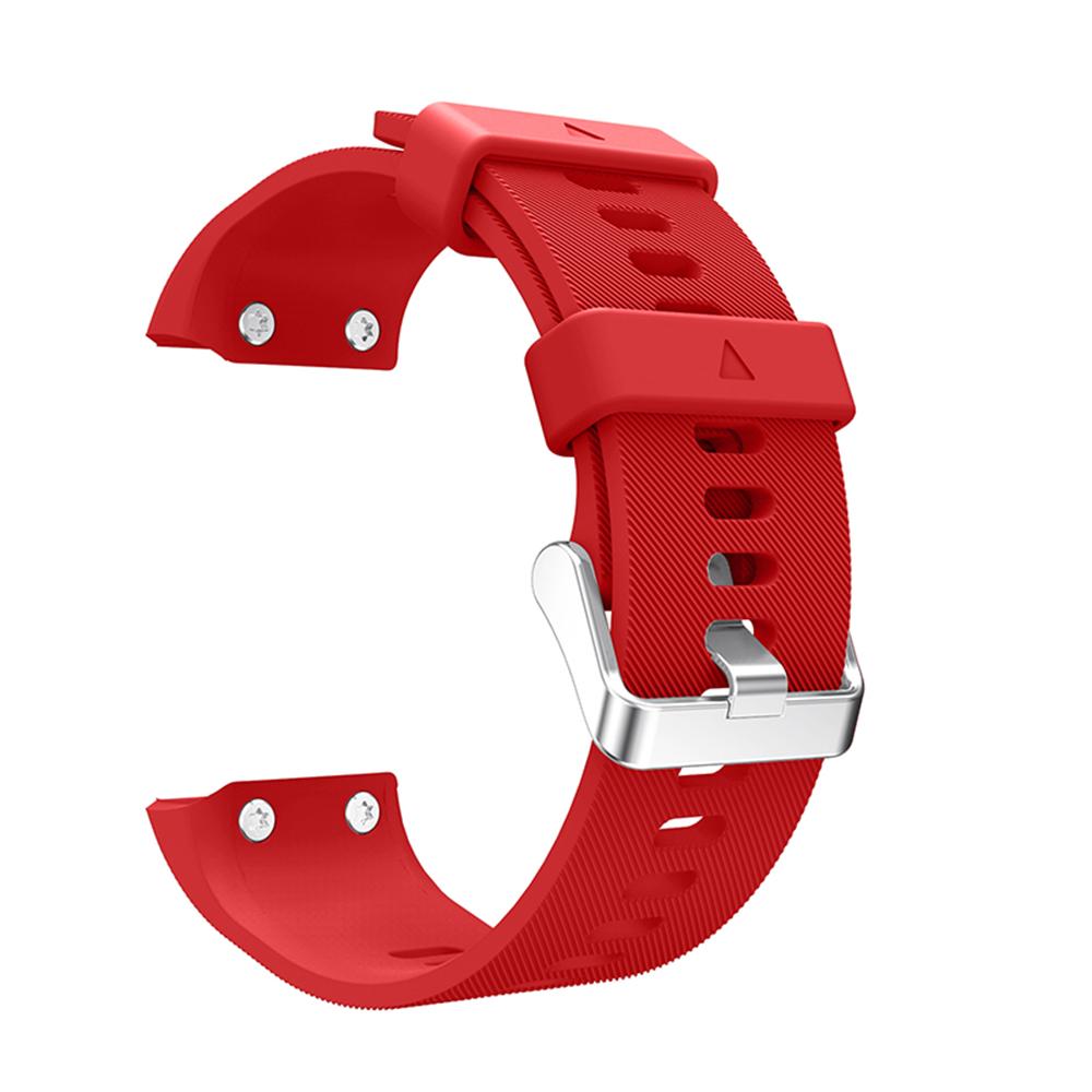 For Garmin Forerunner 35 Silicone Watch Band Pin Buckle Wrist Strap