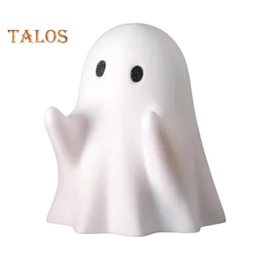 

Милый держатель для ручек-призраков для стола, органайзер для карандашей на Хэллоуин, белая подставка для ручек-призраков для домашнего рабочего пространства, украшение рабочего стола белый