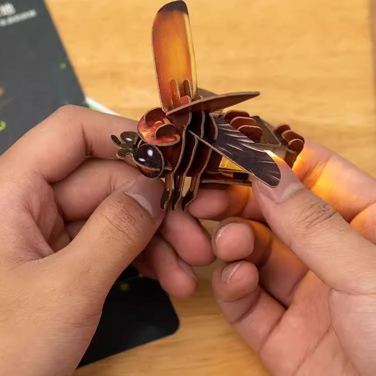 Mengbag 3D Puzzle: Educational Handcrafted Animal and Insect Models