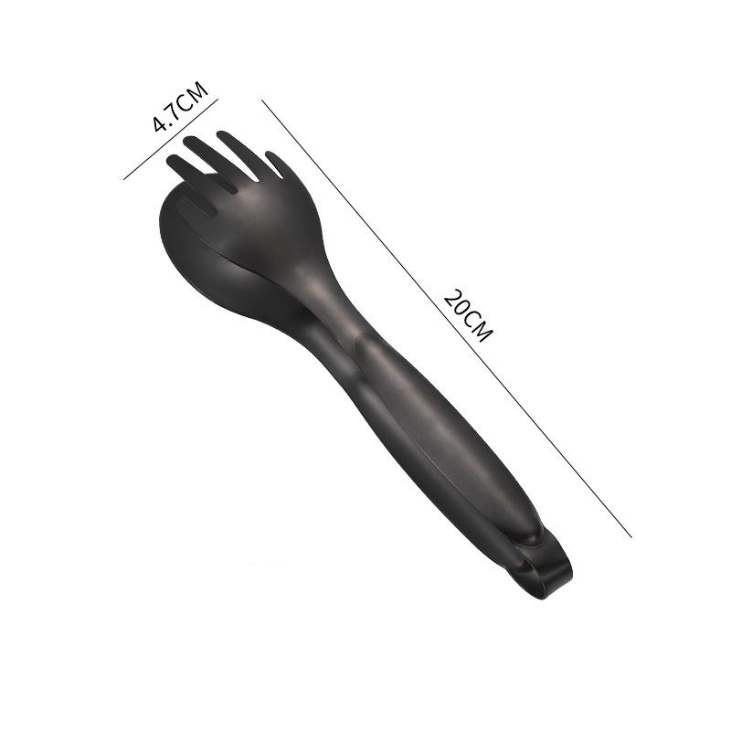 304 Stainless Steel Food Tongs Non-Slip Barbecue Grill Clip Steak Frying Spatula Kitchen Cooking Tools