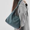 Pendler Große Kapazität Achseltasche Mode Einfarbig Lässige Umhängetasche Leder Pendler Tragetasche
