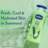 Vaseline Aloe Fresh Bodylotion 600ml Pak van 1 24H Hydratatie Niet-plakkerig Lichtgewicht Huidhydratant