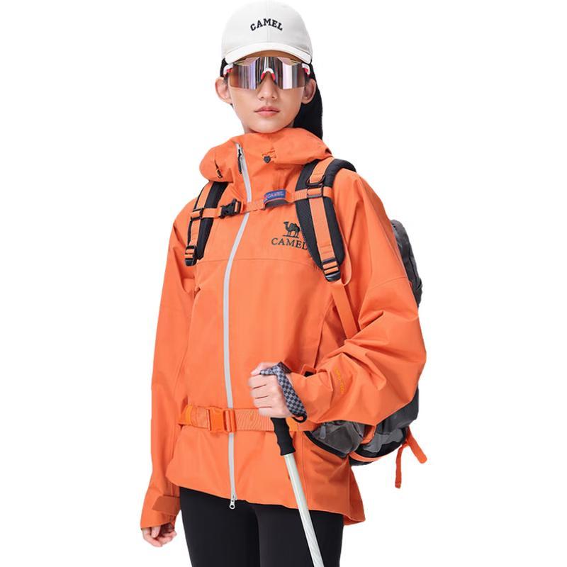 Camel Rain God Outdoor Hardshell Jacket