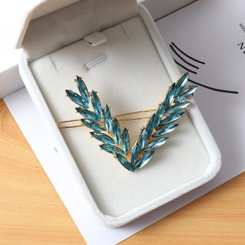 Neue Damen Funkelnde Kristall Strass Luxus Haarspange Mädchen Haarspange Haaraccessoires Kopfschmuck Mädchen Mode Geschenk Schmuckstücke.