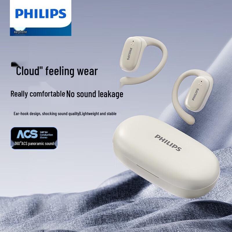 

Philips TAT3708 Wireless Open-Ear Bluetooth Sports Earphones