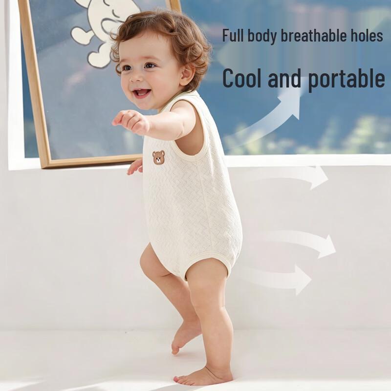 Infant Sleeveless Summer Bodysuit