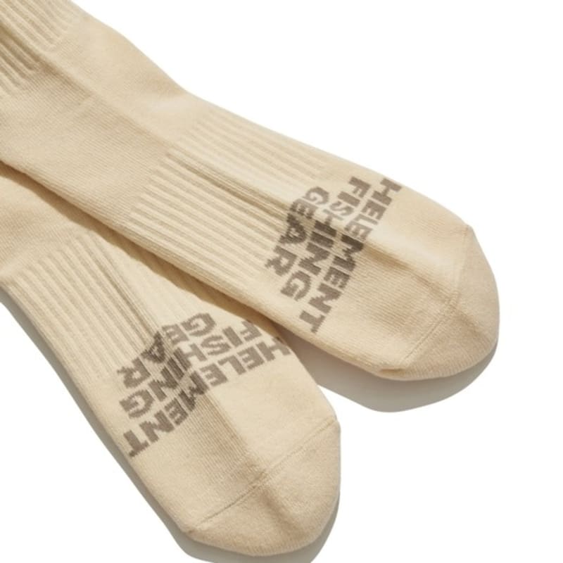 HELEMENT Unisex Technical Skin Mid Socks (IVORY)