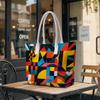 Geometric Pattern Fashion Tote Bag