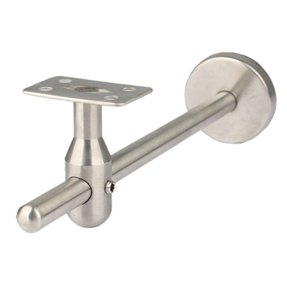 Rust Resistant Handrail Adjustable Handrail Bracket 304 Stainless Steel Material Indoor Outdoor Settings For Balcony Safety