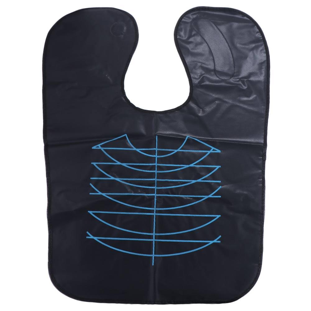 

Водонепроницаемая накидка для стрижки волос, парикмахерская шаль, воротник для окрашивания волос, парикмахерский фартук, нелипкий профессиональный плащ для стрижки волос чёрный