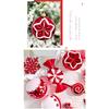 Christmas Balls for Tree Cartoon Red And White Tree Ornaments 78pcs Holiday Door Decorations Funny Home Decor for Window Door