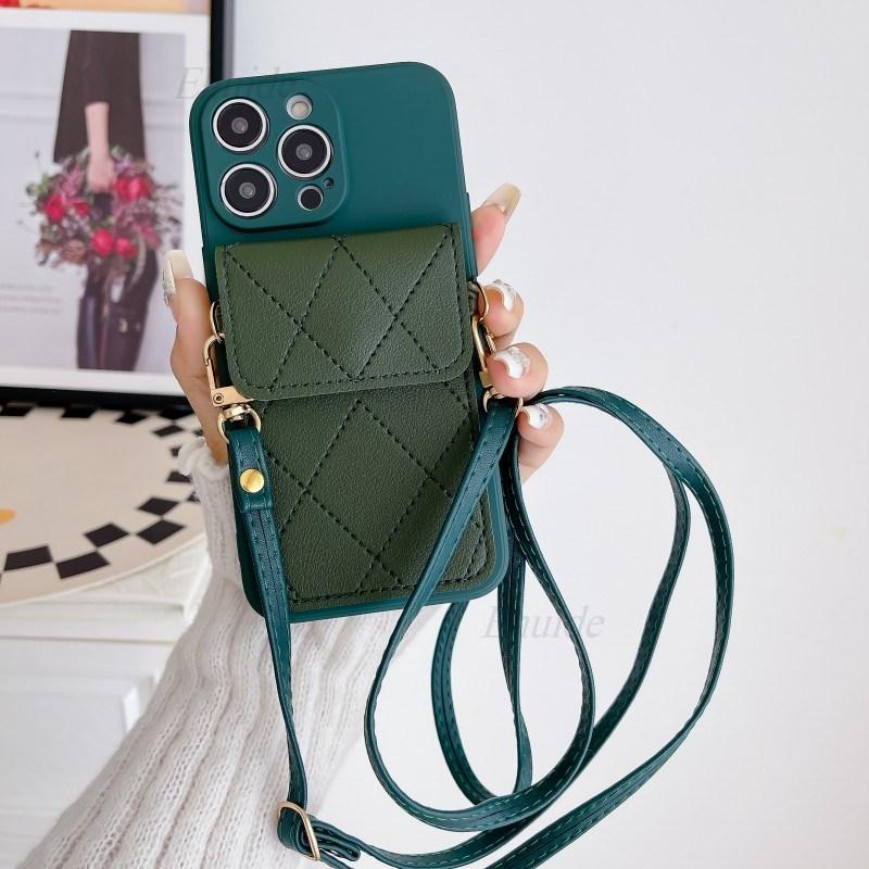 Wallet Strap Case for Samsung Galaxy A56 A54 A55 A35 A36 A14 A16 A34 A53 A13 A15 A52 Crossbody Lanyard Neck Leather Bag Cover