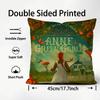 Anne Of G-Green Gables Pillow Case Pattern Printed Pillowcase For Living Room Sofa Cushion Cover & Bedroom Decor