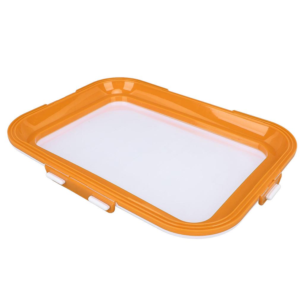 Tavă pentru Conservarea Alimentelor cu Capac Elastic Prospețime de Lungă Durată Calitate Alimentară Stivuibilă Conservare