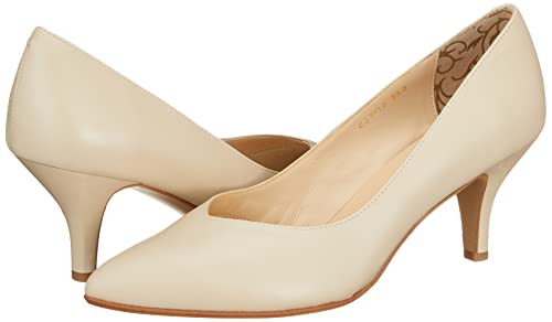 Himiko pointed toe pumps / 633113 beige 24.0 cm