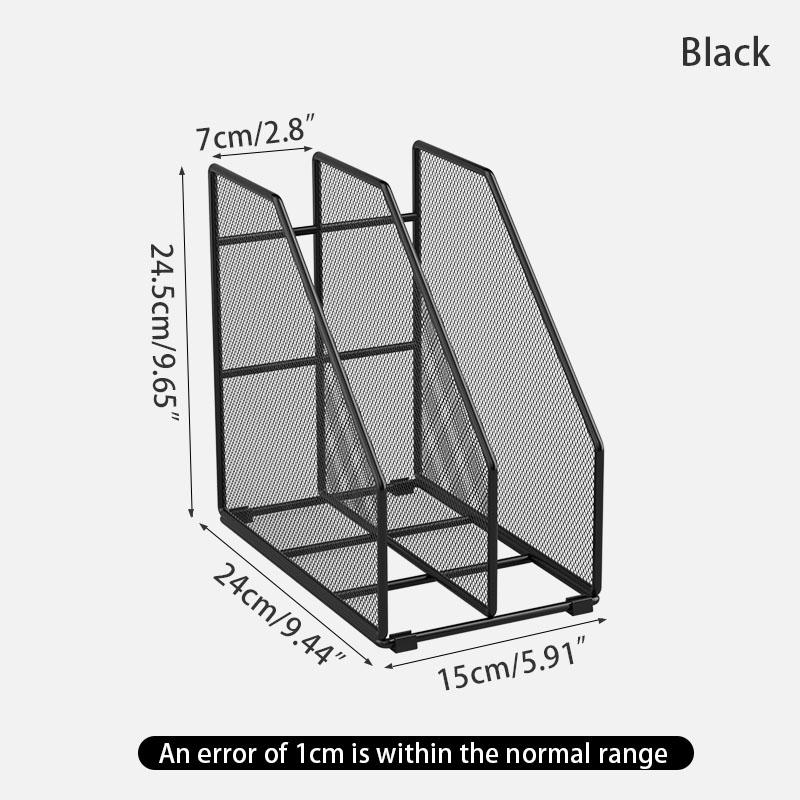 Metal document storage rack office desk storage rack folder storage box archive materials office supplies collection 3090₽