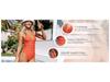 Maillot de bain une pièce pour femme - Dos nu profond, Sexy, Protection solaire, Couleur unie