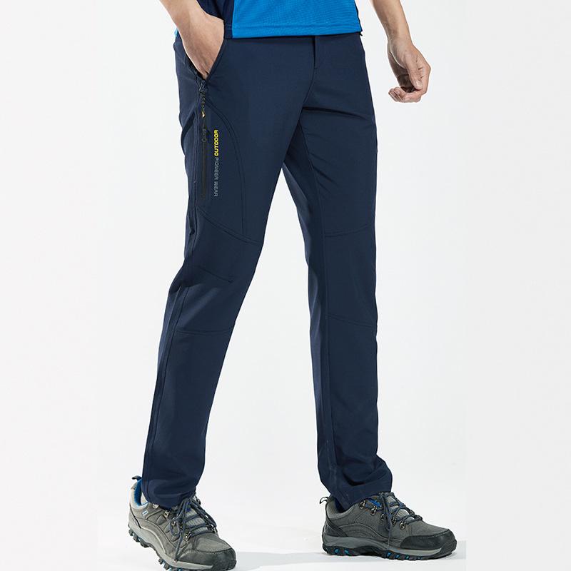 Pantalones para hombre, pantalones impermeables para exteriores, para senderismo, escalada, esquí, montaña, lluvia, pantalones deportivos de elasticidad suave