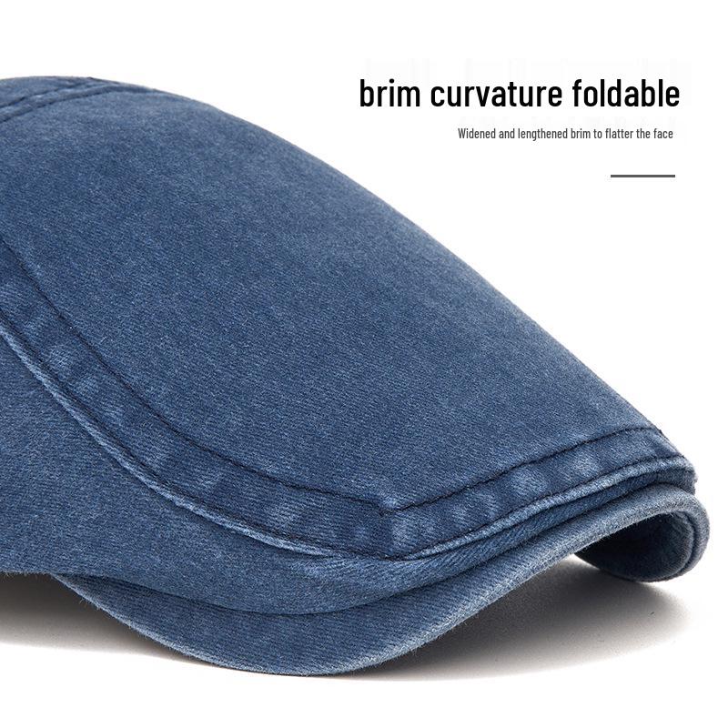 Unisex Retro Street Style Beret: Casual British Flat Cap & Fashionable Newsboy Hat